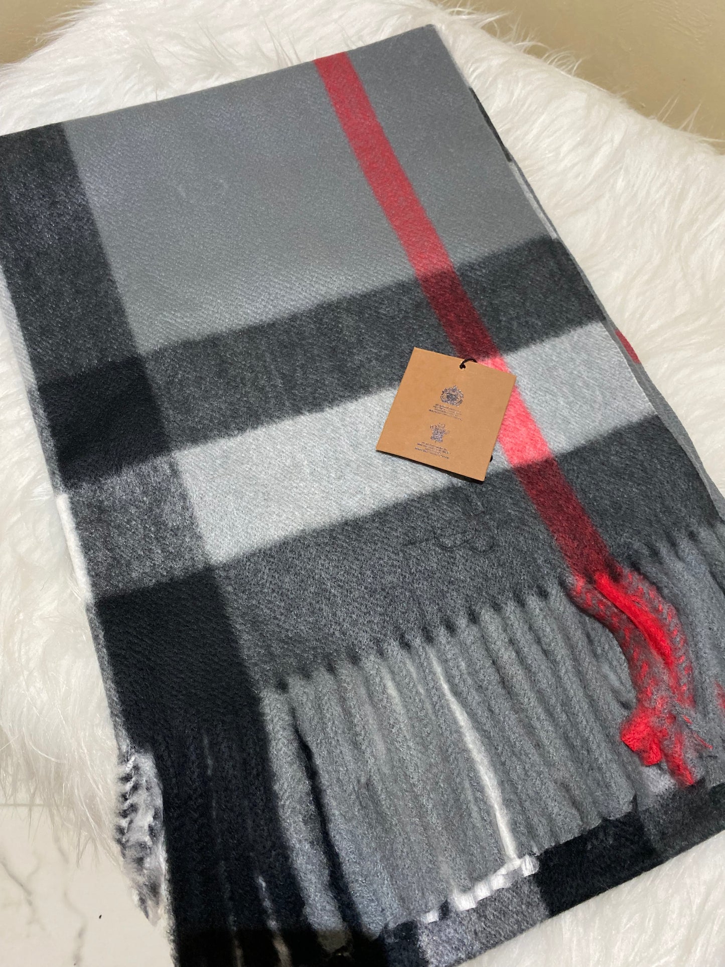 Écharpe Burburry Gris