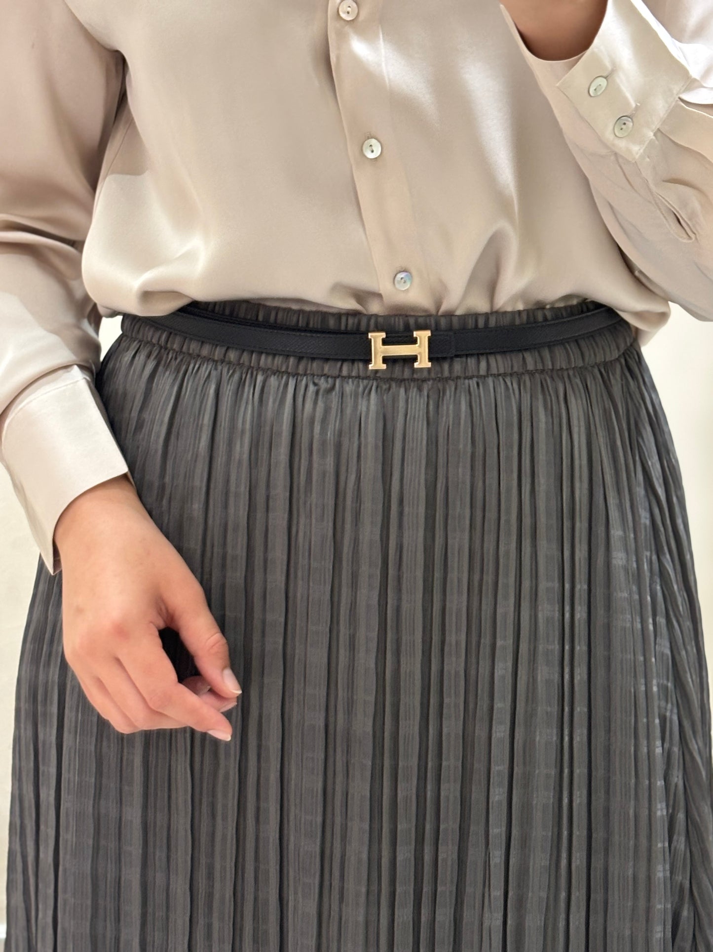 Ceinture H noir