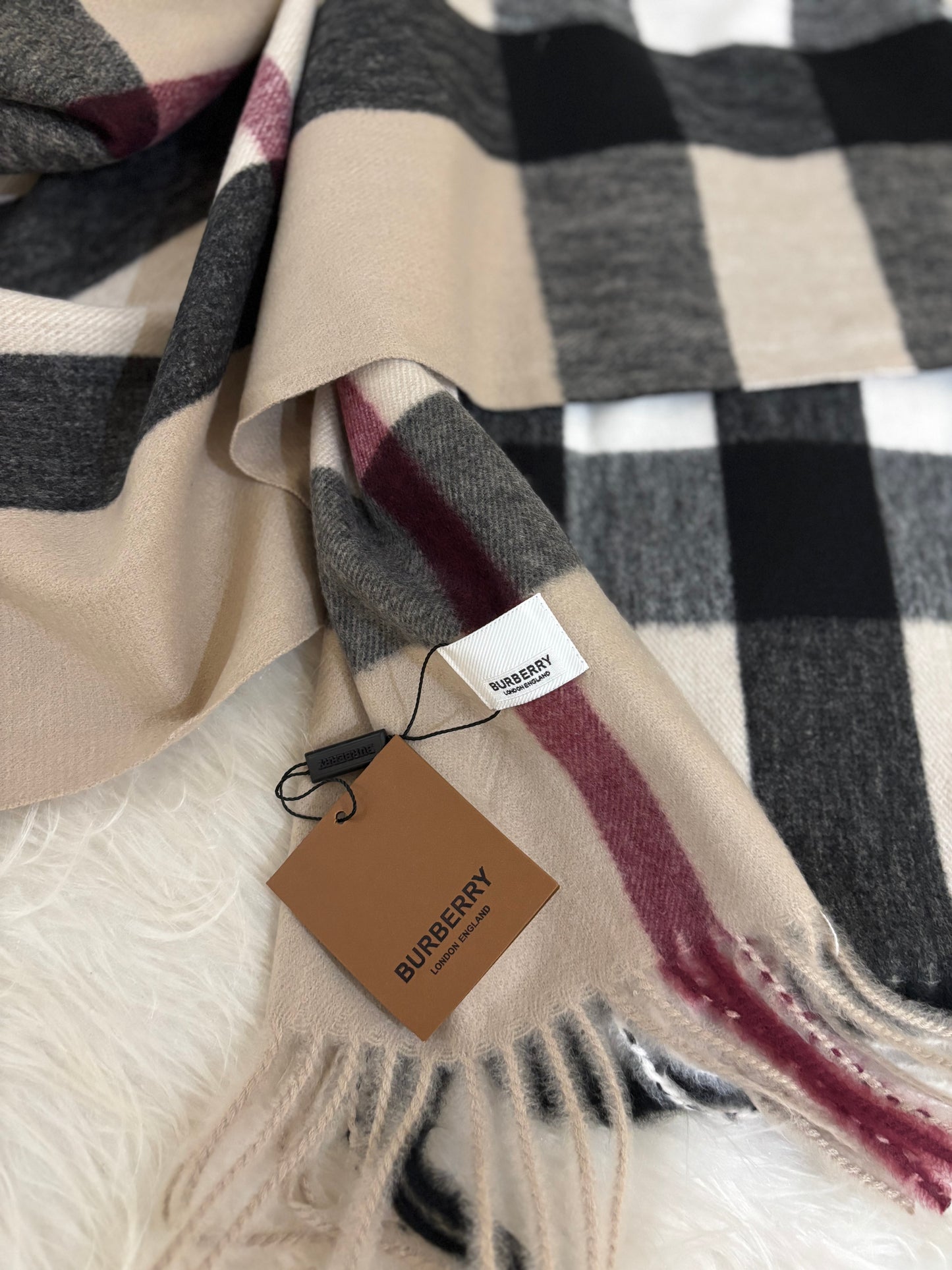 Écharpe Burberry beige