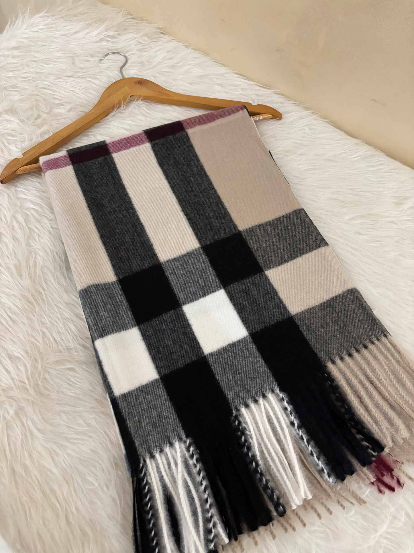 Écharpe Burberry beige