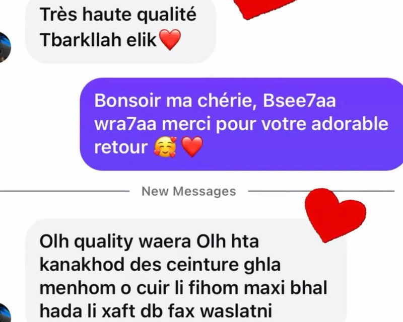 Wafaa L. feedback screenshot